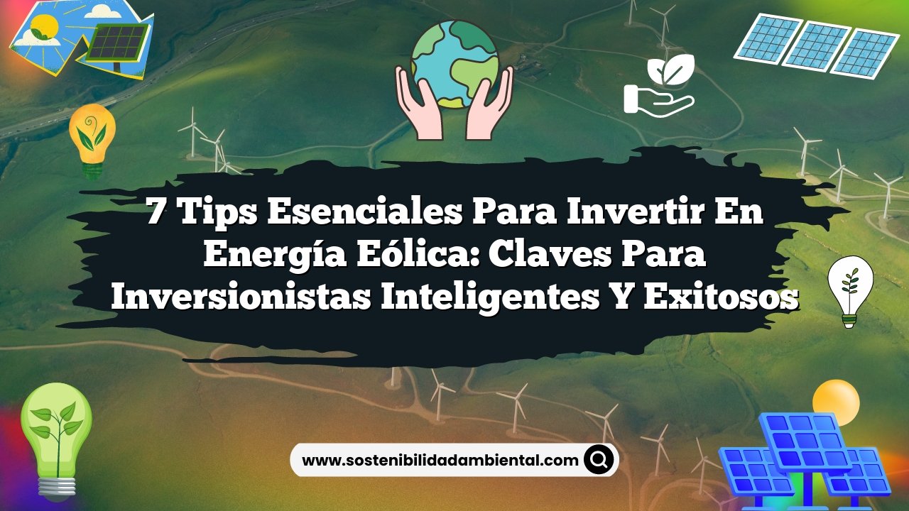 7 Tips Esenciales para Invertir en Energía Eólica: Claves para Inversionistas Inteligentes y Exitosos