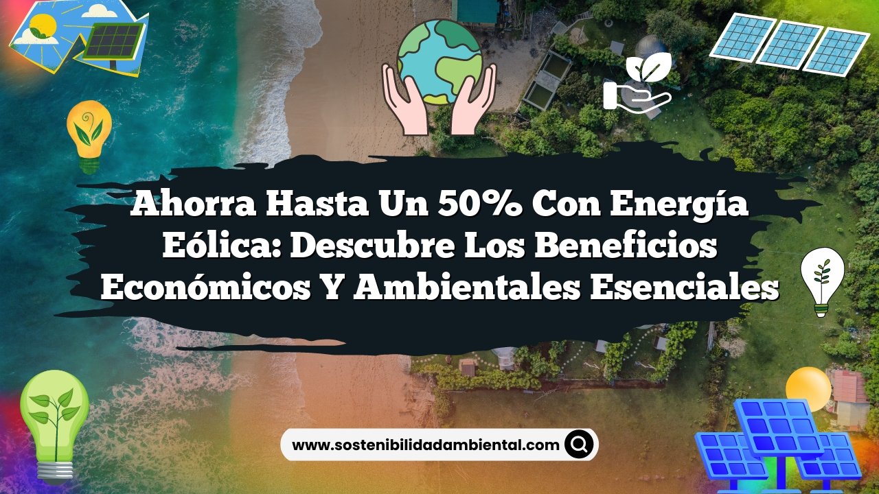 Ahorra Hasta un 50% con Energía Eólica: Descubre los Beneficios Económicos y Ambientales Esenciales