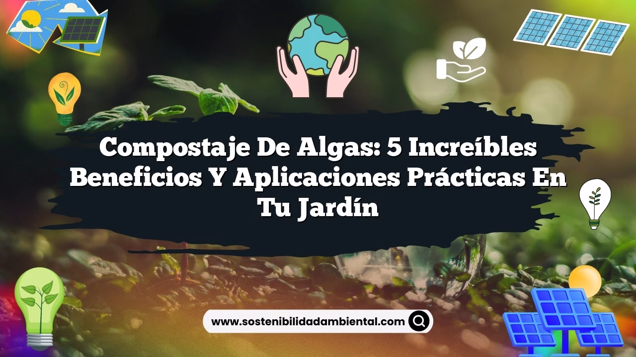 Compostaje de algas: 5 increíbles beneficios y aplicaciones prácticas en tu jardín