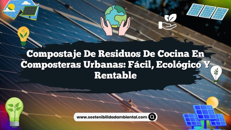 Imagen de Compostaje de residuos de cocina en composteras urbanas: Fácil, ecológico y rentable Compostaje de residuos de cocina en composteras urbanas: Fácil, ecológico y rentable