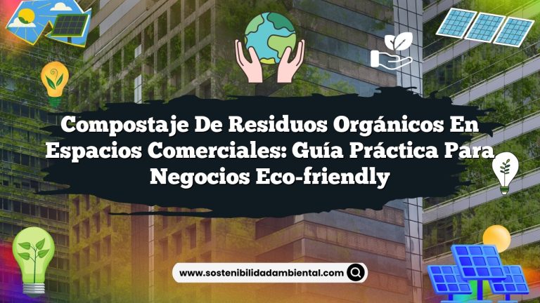 Imagen de Compostaje de residuos orgánicos en espacios comerciales: Guía práctica para negocios eco-friendly Compostaje de residuos orgánicos en espacios comerciales: Guía práctica para negocios eco-friendly