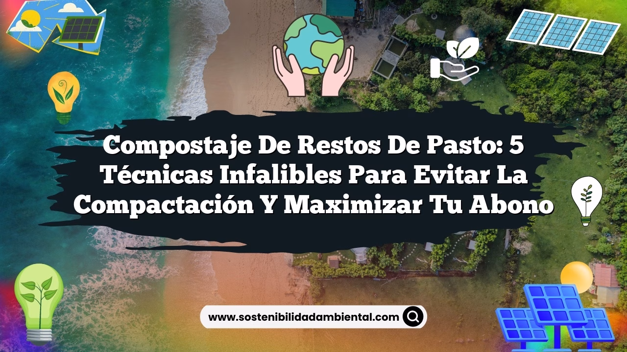 Compostaje de restos de pasto: 5 técnicas infalibles para evitar la compactación y maximizar tu abono