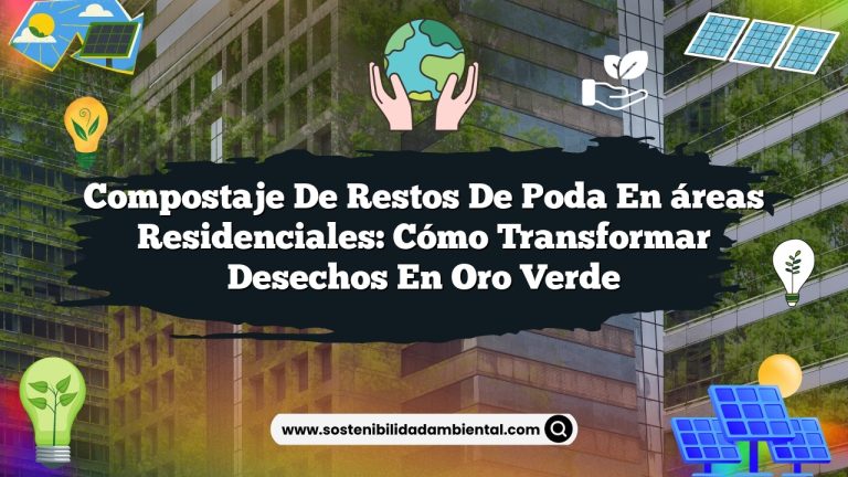 Imagen de Compostaje de restos de poda en áreas residenciales: Cómo transformar desechos en oro verde Compostaje de restos de poda en áreas residenciales: Cómo transformar desechos en oro verde