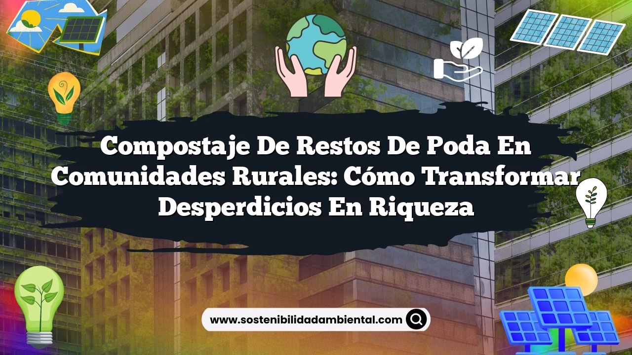 Compostaje de Restos de Poda en Comunidades Rurales: Cómo Transformar Desperdicios en Riqueza