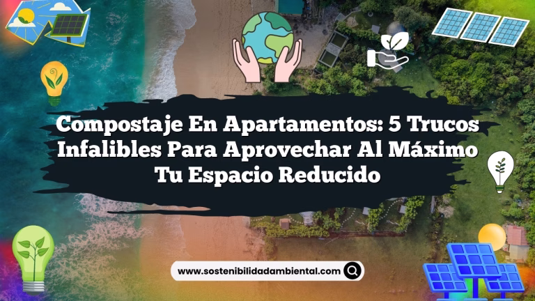 Compostaje en apartamentos: 5 Trucos Infalibles para Aprovechar al Máximo tu Espacio Reducido