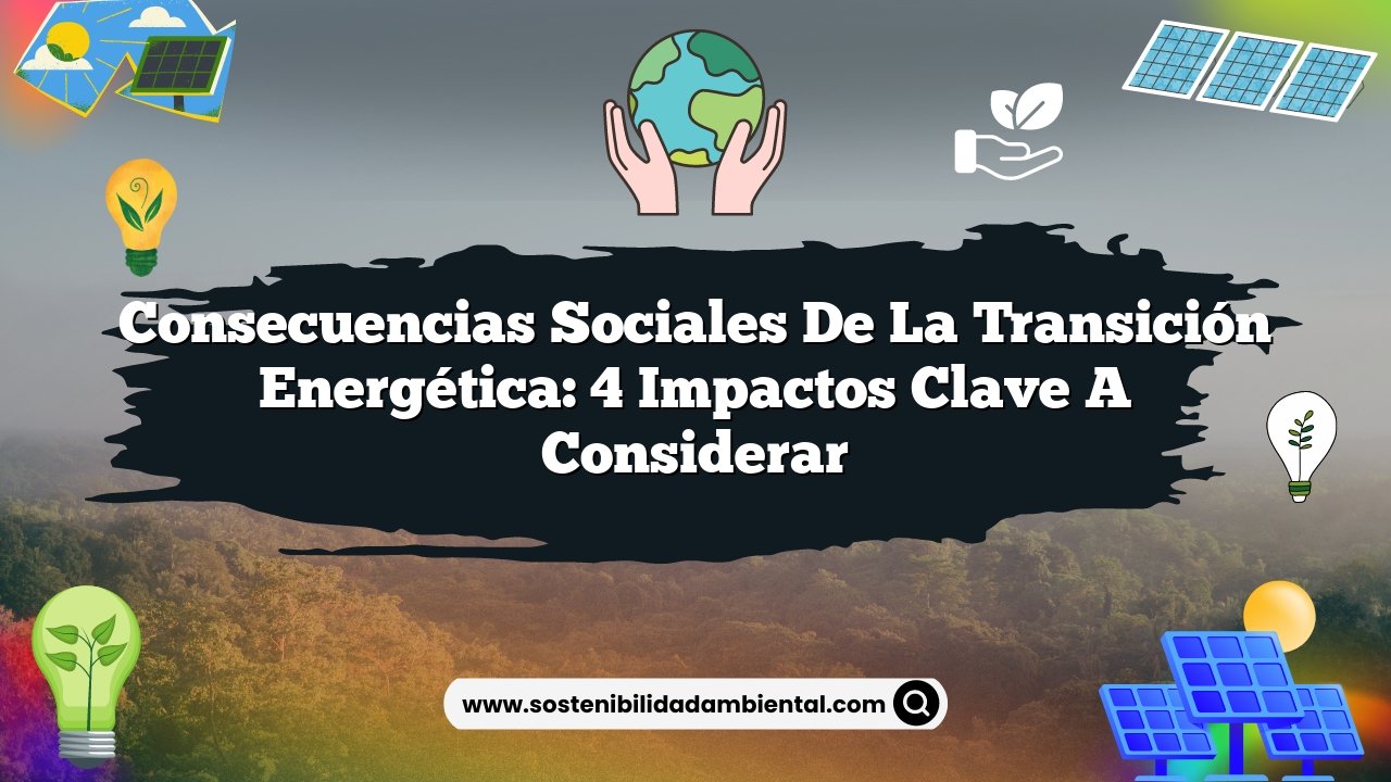 Consecuencias Sociales de la Transición Energética: 4 Impactos Clave a Considerar