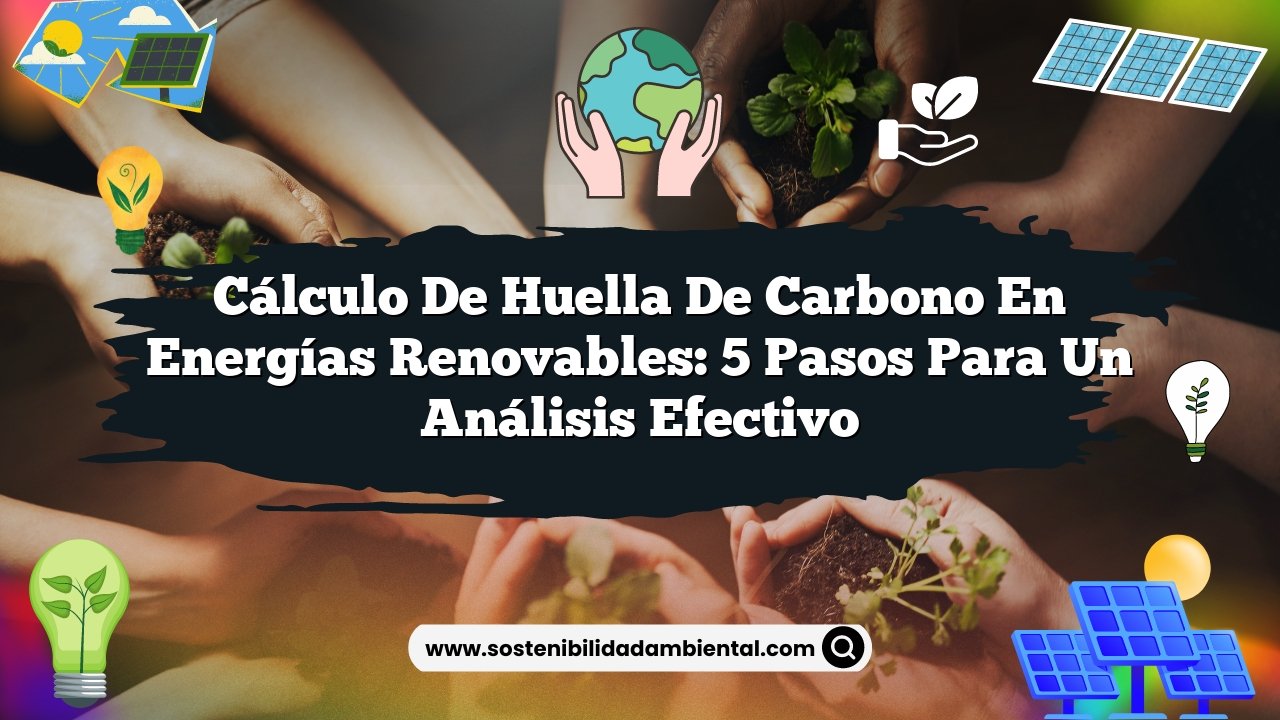 Cálculo de Huella de Carbono en Energías Renovables: 5 Pasos para un Análisis Efectivo