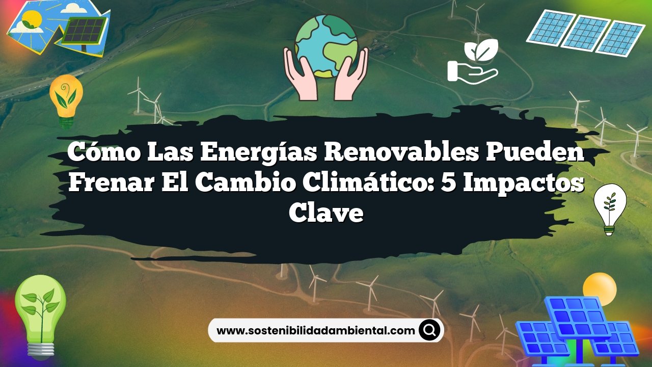 Cómo las Energías Renovables Pueden Frenar el Cambio Climático: 5 Impactos Clave