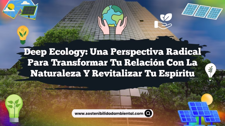 Imagen de Deep Ecology: una perspectiva radical para transformar tu relación con la naturaleza y revitalizar tu espíritu Deep Ecology: una perspectiva radical para transformar tu relación con la naturaleza y revitalizar tu espíritu