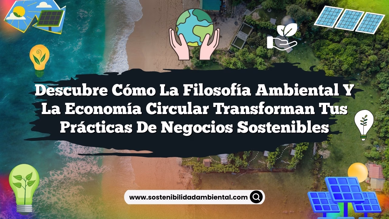 Descubre Cómo la Filosofía Ambiental y la Economía Circular Transforman tus Prácticas de Negocios Sostenibles