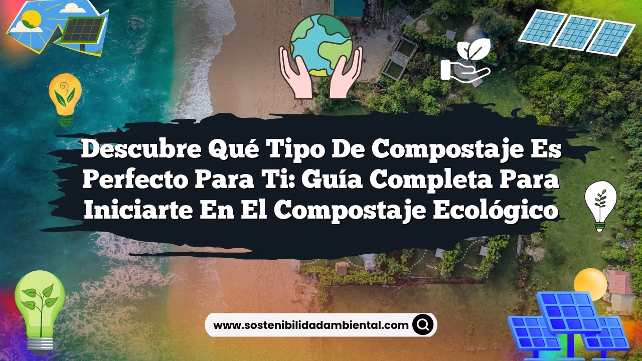 Descubre Qué Tipo de Compostaje es Perfecto para Ti: Guía Completa para Iniciarte en el Compostaje Ecológico