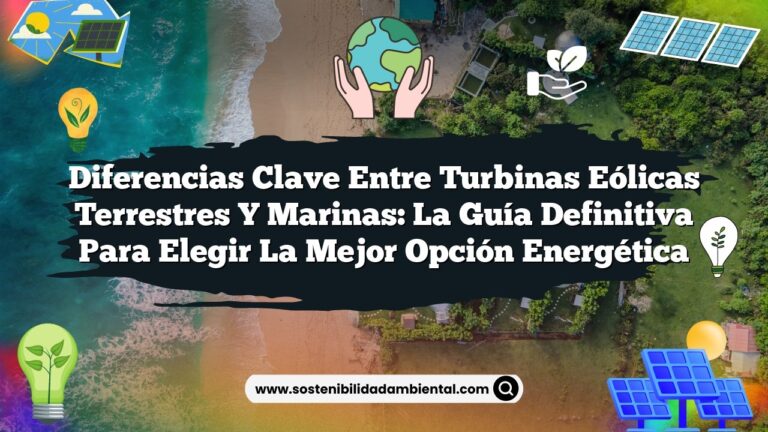 Diferencias Clave entre Turbinas Eólicas Terrestres y Marinas: La Guía Definitiva para Elegir la Mejor Opción Energética