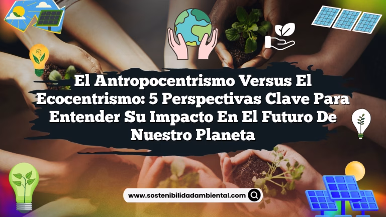 Imagen de El Antropocentrismo versus el Ecocentrismo: 5 Perspectivas Clave para Entender su Impacto en el Futuro de Nuestro Planeta El Antropocentrismo versus el Ecocentrismo: 5 Perspectivas Clave para Entender su Impacto en el Futuro de Nuestro Planeta