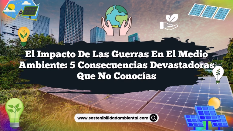 El Impacto de las Guerras en el Medio Ambiente: 5 Consecuencias Devastadoras que No Conocías