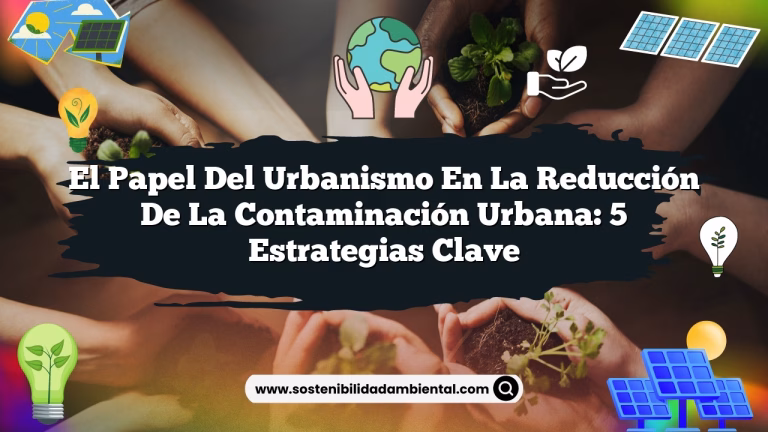 El papel del urbanismo en la reducción de la contaminación urbana: 5 Estrategias Clave