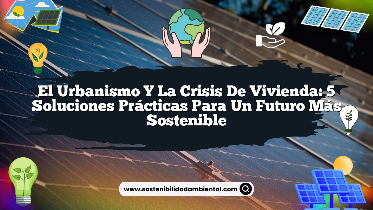 El Urbanismo y la Crisis de Vivienda: 5 Soluciones Prácticas para un Futuro más Sostenible