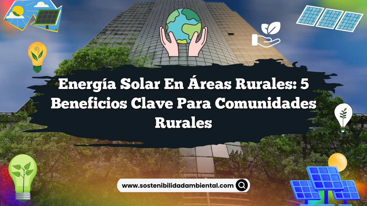 Energía Solar en Áreas Rurales: 5 Beneficios Clave para Comunidades Rurales