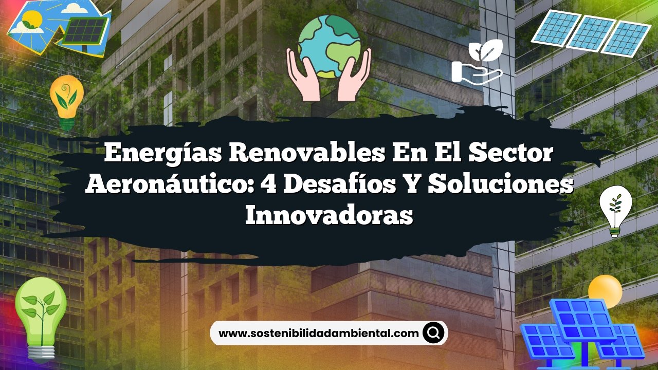 Energías Renovables en el Sector Aeronáutico: 4 Desafíos y Soluciones Innovadoras