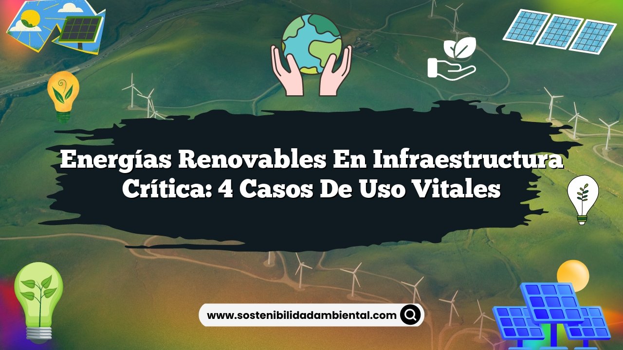 Energías Renovables en Infraestructura Crítica: 4 Casos de Uso Vitales
