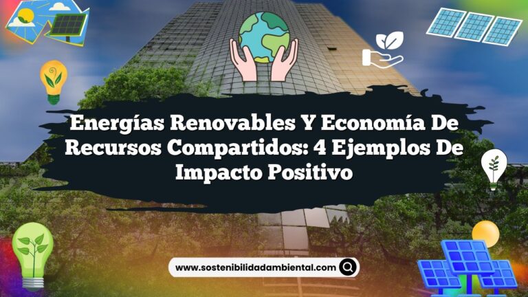 Energías Renovables y Economía de Recursos Compartidos: 4 Ejemplos de Impacto Positivo