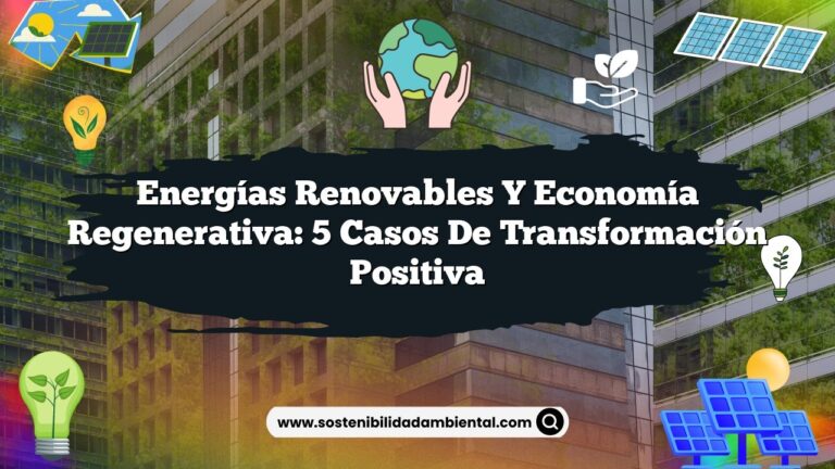 Energías Renovables y Economía Regenerativa: 5 Casos de Transformación Positiva