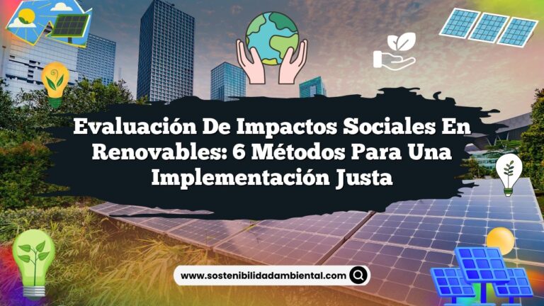 Imagen de Evaluación de Impactos Sociales en Renovables: 6 Métodos para una Implementación Justa Evaluación de Impactos Sociales en Renovables: 6 Métodos para una Implementación Justa