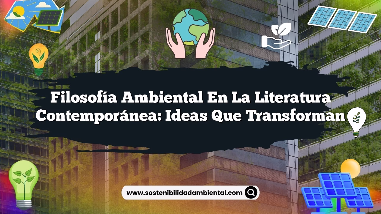 Filosofía ambiental en la literatura contemporánea: Ideas que transforman