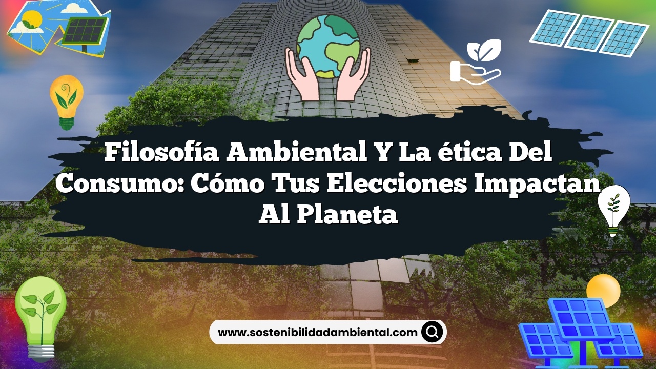 Filosofía ambiental y la ética del consumo: Cómo tus elecciones impactan al planeta