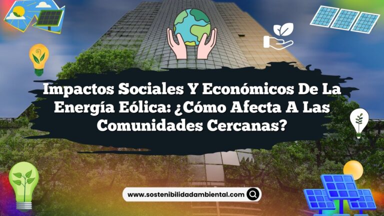 Impactos Sociales y Económicos de la Energía Eólica: ¿Cómo Afecta a las Comunidades Cercanas?