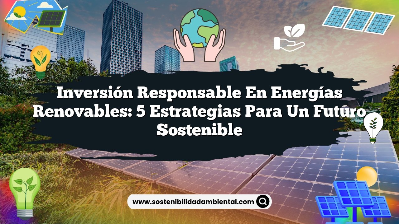 Inversión Responsable en Energías Renovables: 5 Estrategias para un Futuro Sostenible
