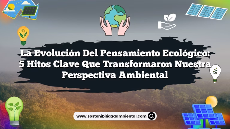 Imagen de La evolución del pensamiento ecológico: 5 hitos clave que transformaron nuestra perspectiva ambiental La evolución del pensamiento ecológico: 5 hitos clave que transformaron nuestra perspectiva ambiental