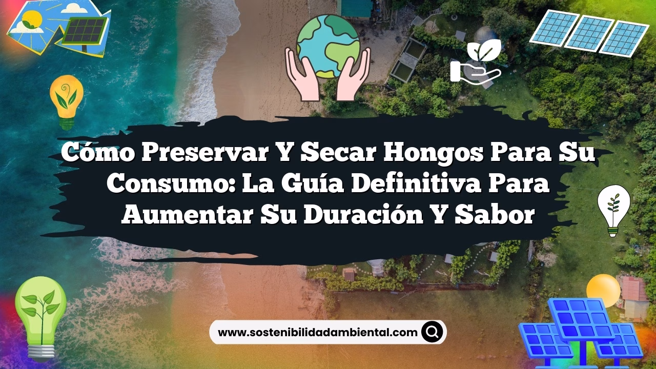 Cómo Preservar y Secar Hongos para su Consumo: La Guía Definitiva para Aumentar su Duración y Sabor
