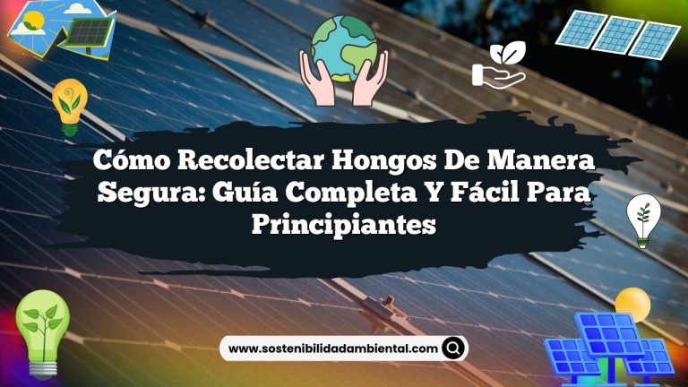 Imagen de Cómo recolectar hongos de manera segura: guía completa y fácil para principiantes Cómo recolectar hongos de manera segura: guía completa y fácil para principiantes