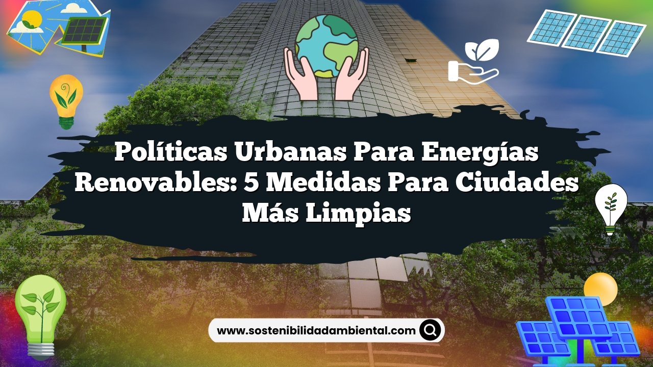 Políticas Urbanas para Energías Renovables: 5 Medidas para Ciudades Más Limpias
