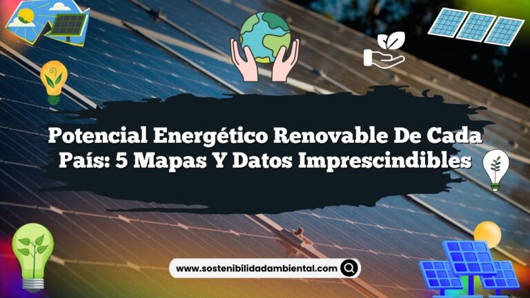 Potencial Energético Renovable de Cada País: 5 Mapas y Datos Imprescindibles