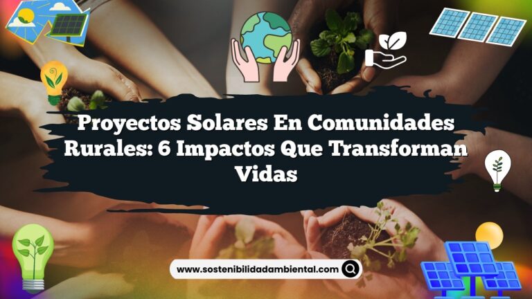 Proyectos Solares en Comunidades Rurales: 6 Impactos que Transforman Vidas