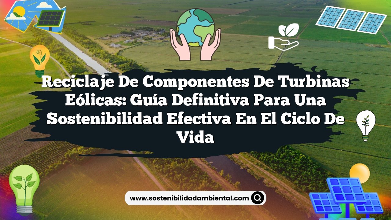 Reciclaje de Componentes de Turbinas Eólicas: Guía Definitiva para una Sostenibilidad Efectiva en el Ciclo de Vida