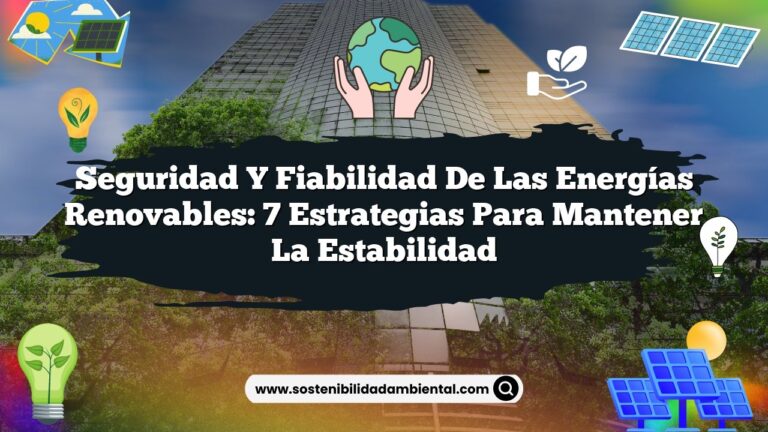Seguridad y Fiabilidad de las Energías Renovables: 7 Estrategias para Mantener la Estabilidad