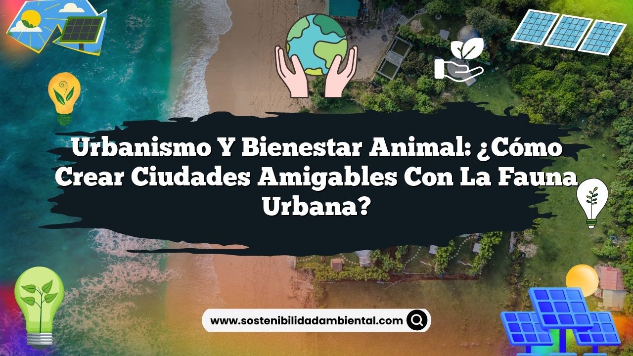 Urbanismo y bienestar animal: ¿Cómo crear ciudades amigables con la fauna urbana?