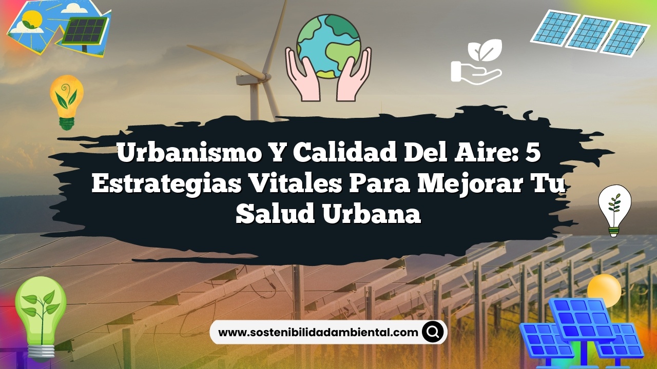 Urbanismo y calidad del aire: 5 estrategias vitales para mejorar tu salud urbana