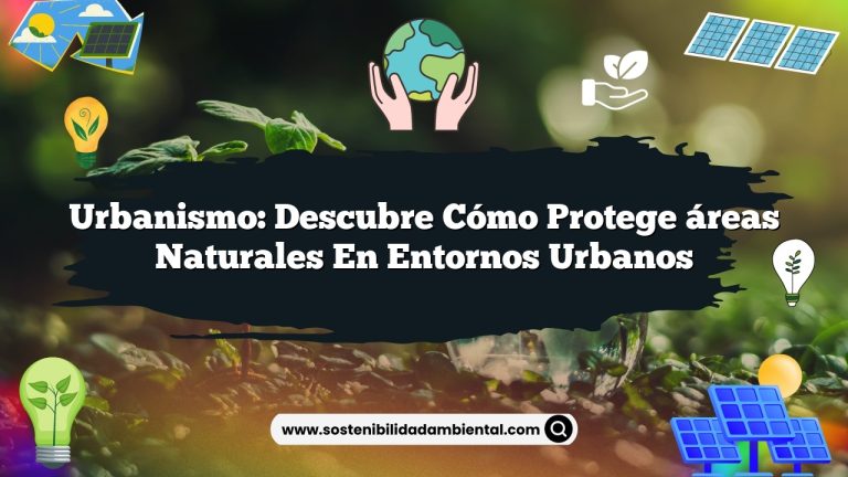 Urbanismo: Descubre cómo protege áreas naturales en entornos urbanos
