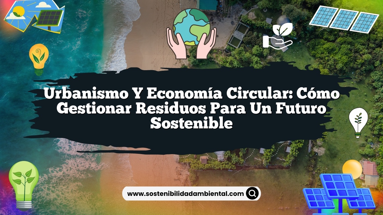 Urbanismo y economía circular: cómo gestionar residuos para un futuro sostenible