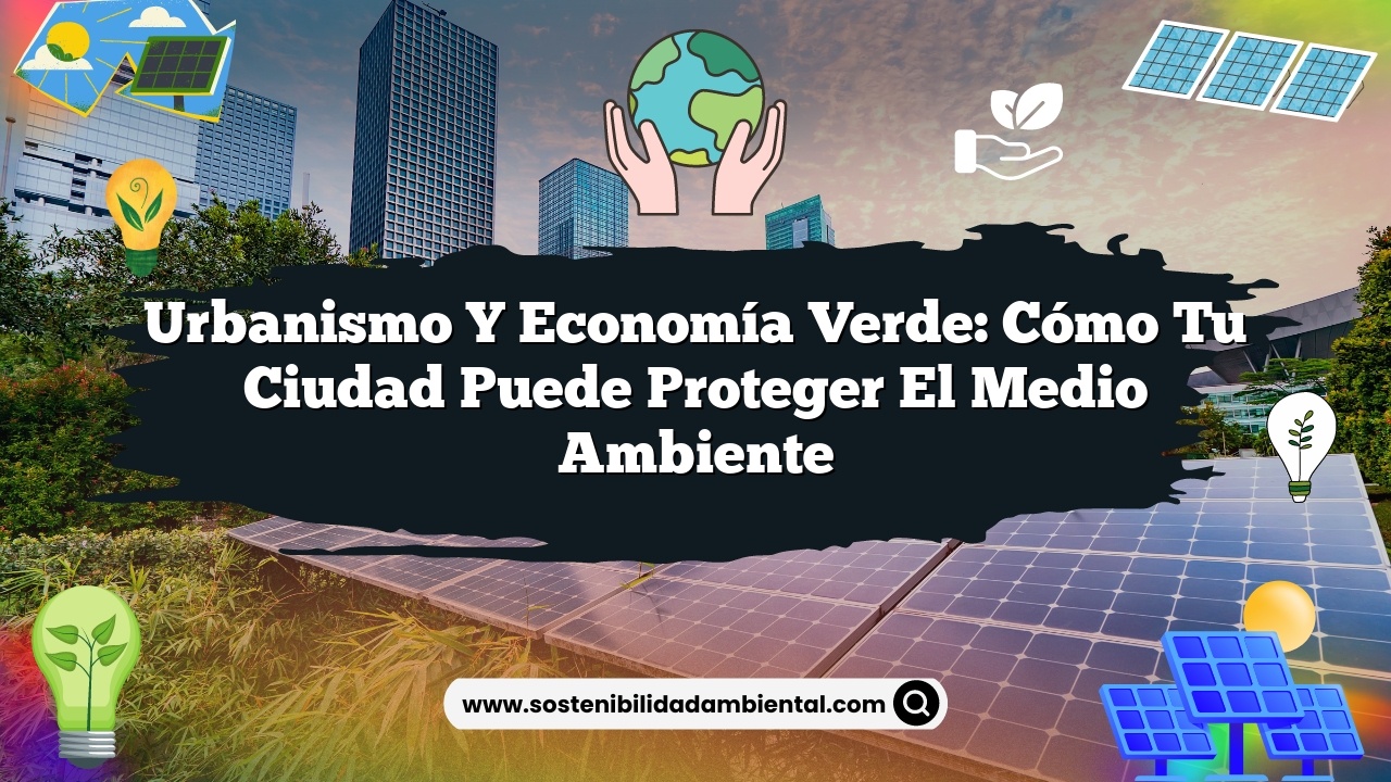 Urbanismo y economía verde: cómo tu ciudad puede proteger el medio ambiente