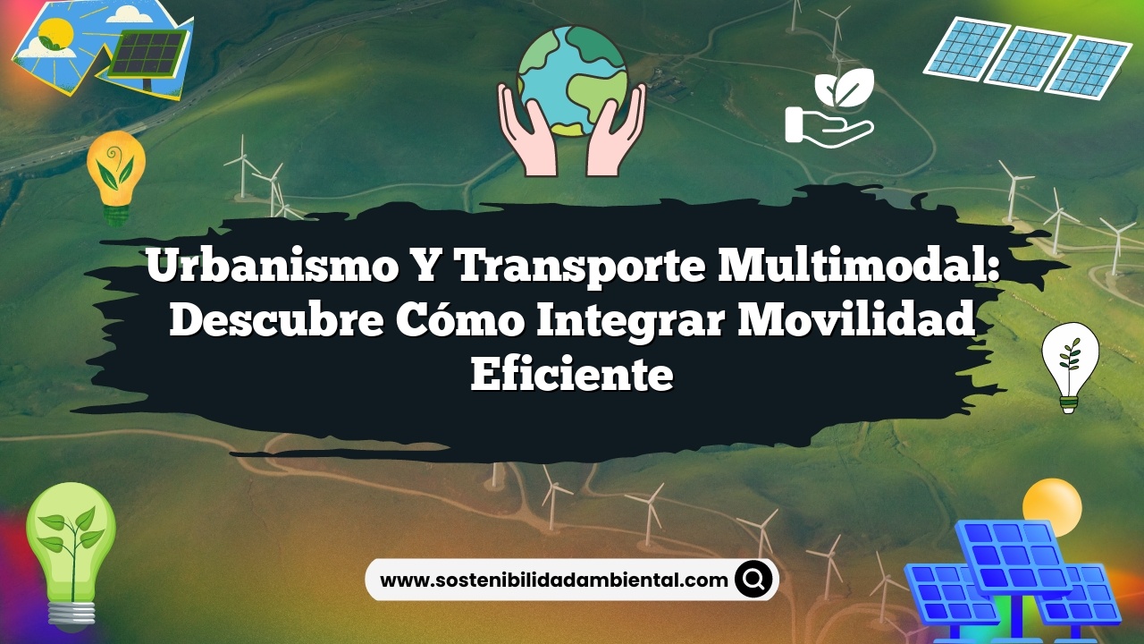 Urbanismo y transporte multimodal: descubre cómo integrar movilidad eficiente